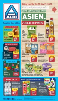 Aldi Nord Prospekt Cover ab 26.10.2026