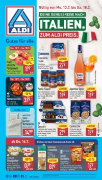 Aldi Nord Prospekt Cover
