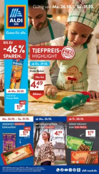 Aldi Süd Prospekt Cover ab 26.10.2026