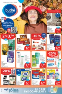 BUDNI Prospekt Cover ab 12.10.2026
