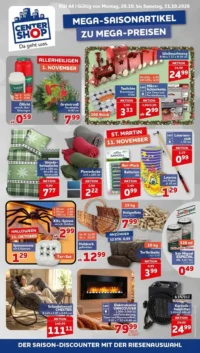 CENTERSHOP Prospekt Cover ab 26.10.2026
