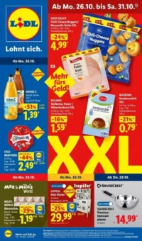 Lidl Prospekt Cover ab 26.10.2026