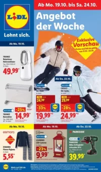 Lidl Prospekt Cover ab 19.10.2026