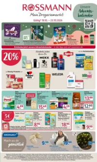 ROSSMANN Prospekt Cover ab 19.10.2026